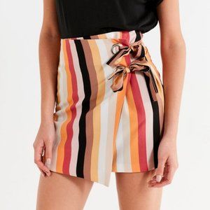 Urban Outfitters Vertical Striped Mini Skirt